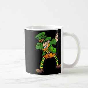 Dabbing Leprechaun Design St. Patricks Day Dabbing Kaffeetasse
