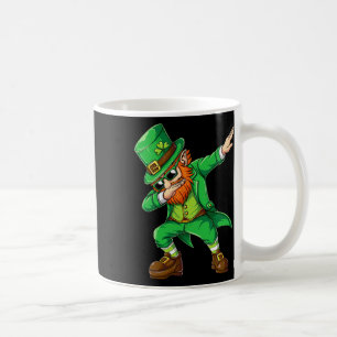 Dabbing Leprechaun Gezwitscher Männer Kinder Junge Kaffeetasse