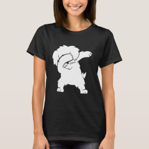 Dabbing maltesischer Hund Niedlich Dabbing maltesi T-Shirt