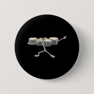 Dabbing-Marching-Trommel-Marching-Band Button