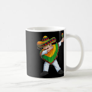 Dabbing Mexikaner Poncho Sombrero Cinco De Mayo Kaffeetasse
