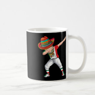 Dabbing mexikanischer Poncho Cinco De Mayo Jungen Kaffeetasse