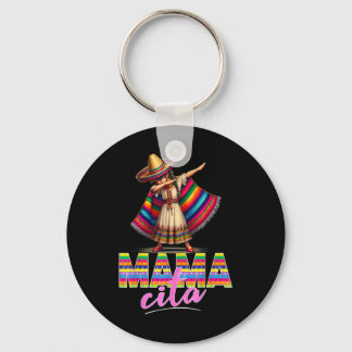Dabbing Mexikanischer Poncho Sombrero Cinco De May Schlüsselanhänger