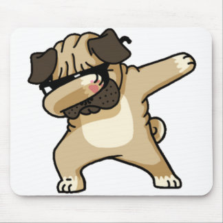 Dabbing Mops Mousepad