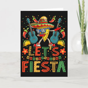 Dabbing Nacho Cinco De Mayo-Shirt Frauen Männer La Karte