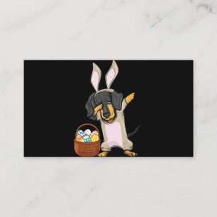 Dabbing Ostern Sonnige Dackel Dackel Giro del Malc Begleitkarte