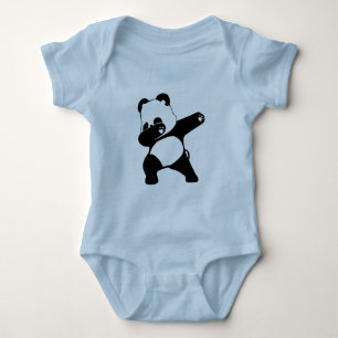 Dabbing Panda Baby Strampler