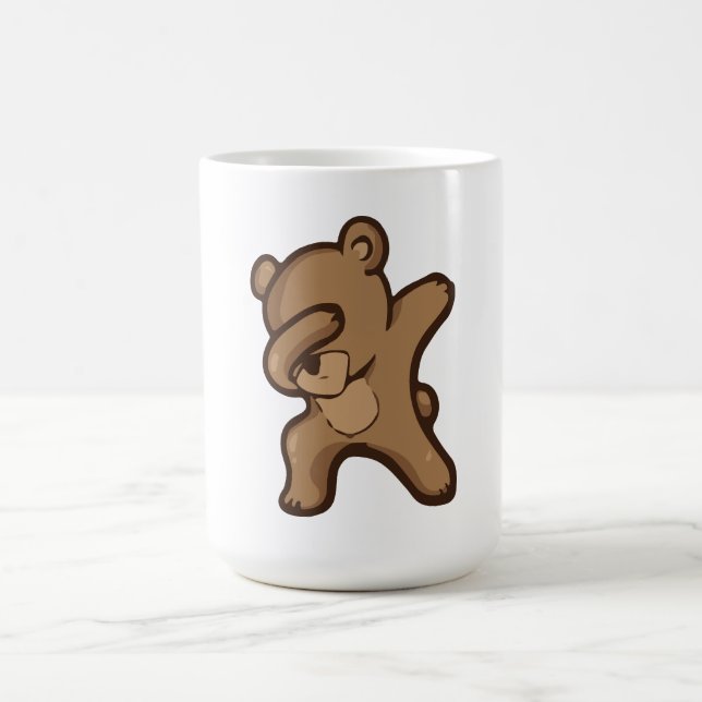 Dabbing Panda, Lustiger Panda dab Kaffeetasse (Mittel)