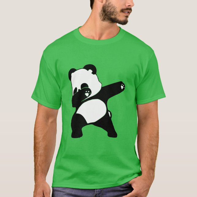 Dabbing Panda Shirt (Vorderseite)