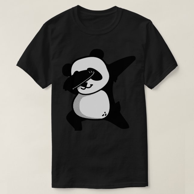 Dabbing Panda T-Shirt (Design vorne)