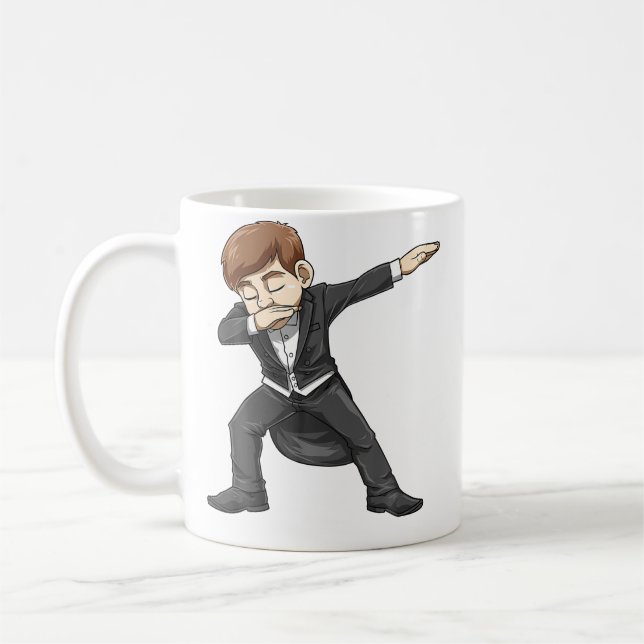 Dabbing Piano Boy Piano Student For A Piano Player Kaffeetasse (Links)