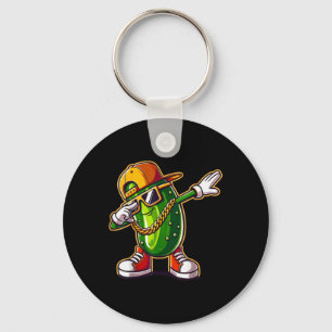 Dabbing Pickle Schlüsselanhänger