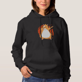 Dabbing Pig Graphic Guinea Pig Owner Pet Cavy Anim Hoodie