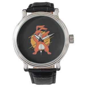 Dabbing Rabbit Armbanduhr