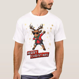 Dabbing Reindeer T-Shirt