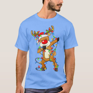 Dabbing Rentier Weihnachtskids Boys Men Dab T-Shirt