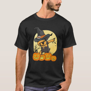 Dabbing Rottweiler Dab Dance Funny Hund Halloween T-Shirt