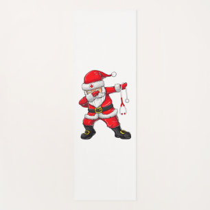 Dabbing Santa Christmas Scrub Yogamatte