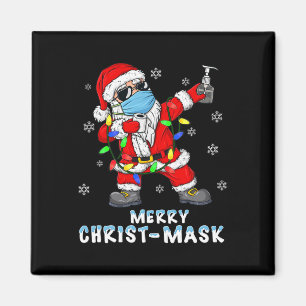 Dabbing Santa Claus Frohe Weihnachten Weihnachten Magnet