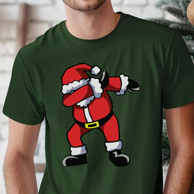 Dabbing Santa Claus Weihnachten T-Shirt (Von Creator hochgeladen)