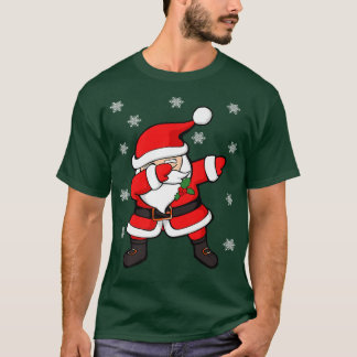 Dabbing Santa Claus Weihnachten Weihnachten Premiu T-Shirt