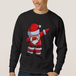 Dabbing Santa, Funny Christmas Sweatshirt