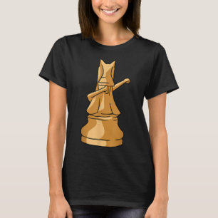 Dabbing Schach Ritter Dab Tanz Funny Checkmate Puf T-Shirt