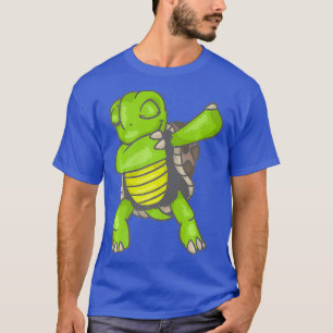 Dabbing Schildkröte Cool Sea Animal Fish Liebhaber T-Shirt