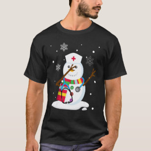 Dabbing Schneemann Weihnachtsmann Christmas Dab Xm T-Shirt