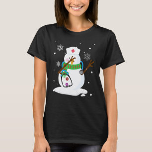 Dabbing Schneemann Weihnachtsmann Weihnachten Dab T-Shirt