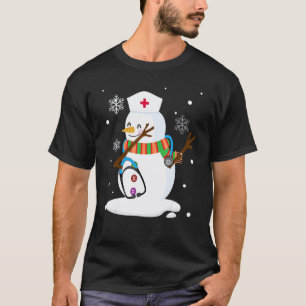 Dabbing Schneemann Weihnachtsmann Weihnachten Dab T-Shirt