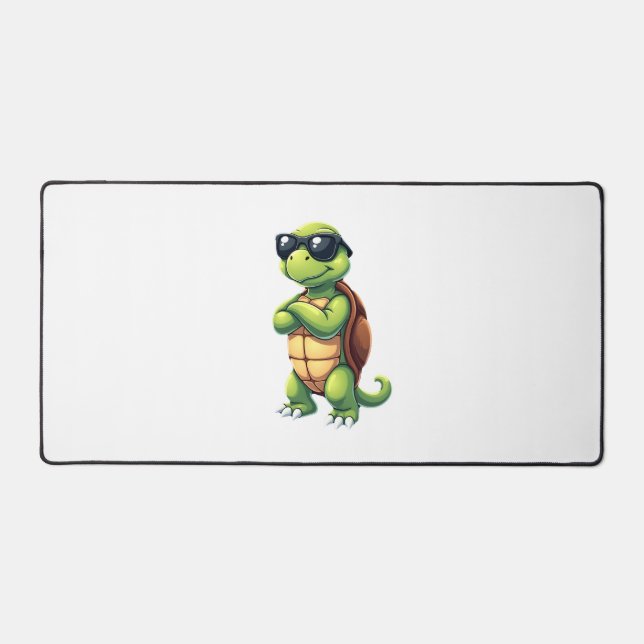 Dabbing Sea Turtle Animal Lover Save The Turtles ( Schreibtischunterlage (Vorderseite)