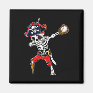 Dabbing Skeleton Pirate And Sell Ll Halloween Cost Magnet
