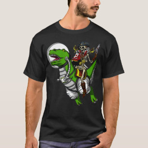 Dabbing-Skelett-Pirat-Halloween-Kostüm Jolly Ro T-Shirt