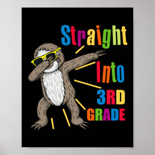 Dabbing Sloth direkt in die dritte Stufe Poster