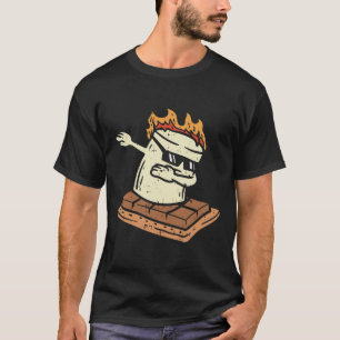 Dabbing Smore Marshmallow Süße Dab Tanz Camping C T-Shirt