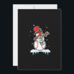 Dabbing Snowman Baseball Ball Santa Christmas Paja Feiertagskarte<br><div class="desc">Das ist ein großartiges Weihnachtsgeschenk. Ihre Familie,  Freunde oder Kinder werden dieses Geschenk Liebe,  nachdem Sie es ihnen geben. Wir wünschen Ihnen und Ihrer Familie und Ihren Freunden frohe Weihnachten.</div>