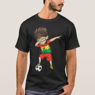 Dabbing Soccer Boy Bolivia Jersey Shirt - Bolivian