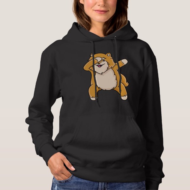 Dabbing Spitz Hoodie (Vorderseite)