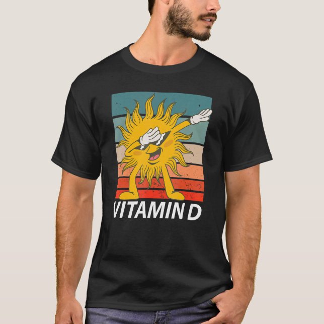 Dabbing Sun Vitamin D T-Shirt (Vorderseite)