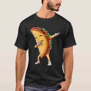 Dabbing Taco Cinco De Mayo Funny Kids Boys Mexiko T-Shirt