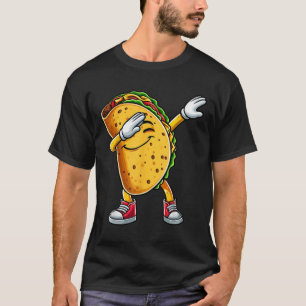 Dabbing Taco Cinco De Mayo Funny Mexicanisches Foo T-Shirt
