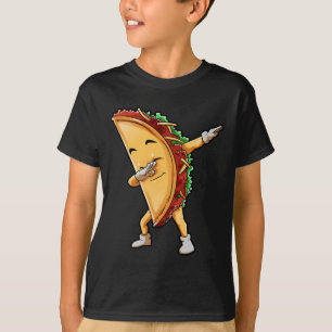 Dabbing Taco Cinco De Mayo Lustige Kinder Jungen M T-Shirt