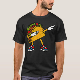 Dabbing Taco Cinco de Mayo Mexican Food Lover Dab  T-Shirt