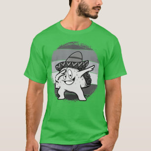Dabbing Taco Funny Mexic für Männer Frauen Cinco d T-Shirt