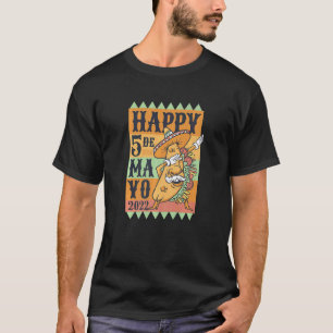 Dabbing Taco Mexican 5th De Mayo Vegan Food Men W T-Shirt