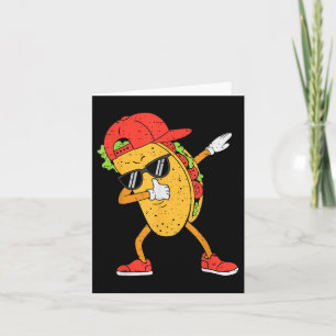 Dabbing Tacos Dab Cinco De Mayo Mexican Boys Toddl Karte