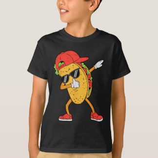 Dabbing Tacos Dab Cinco De Mayo Mexican Boys Toddl T-Shirt