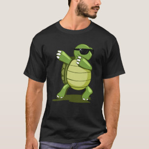Dabbing Tanzschildkröte T-Shirt