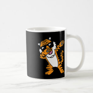 Dabbing Tiger Funny Cool Dating Big Cat Dab Kaffeetasse